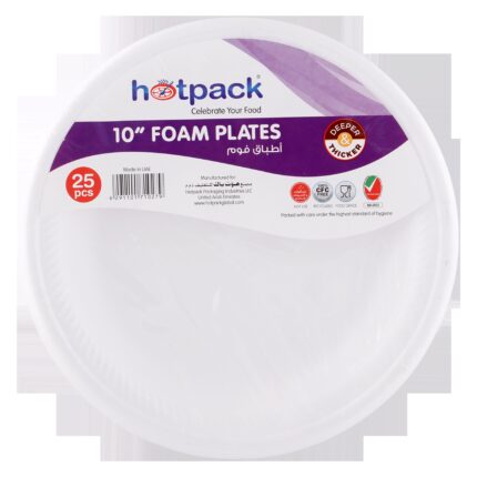 Foam Plate Round