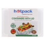 Hot Pack Microwave Container Rect