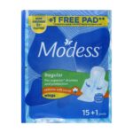 Modess Reglr C/Sft W/Wings Sulit Pk